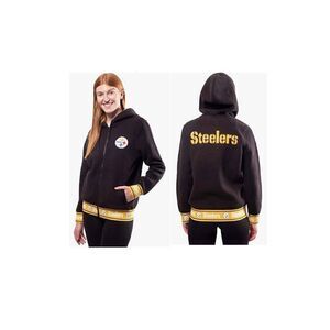 Ultra Game NFL Women's Full Zip Sherpa Hoodie Jacket